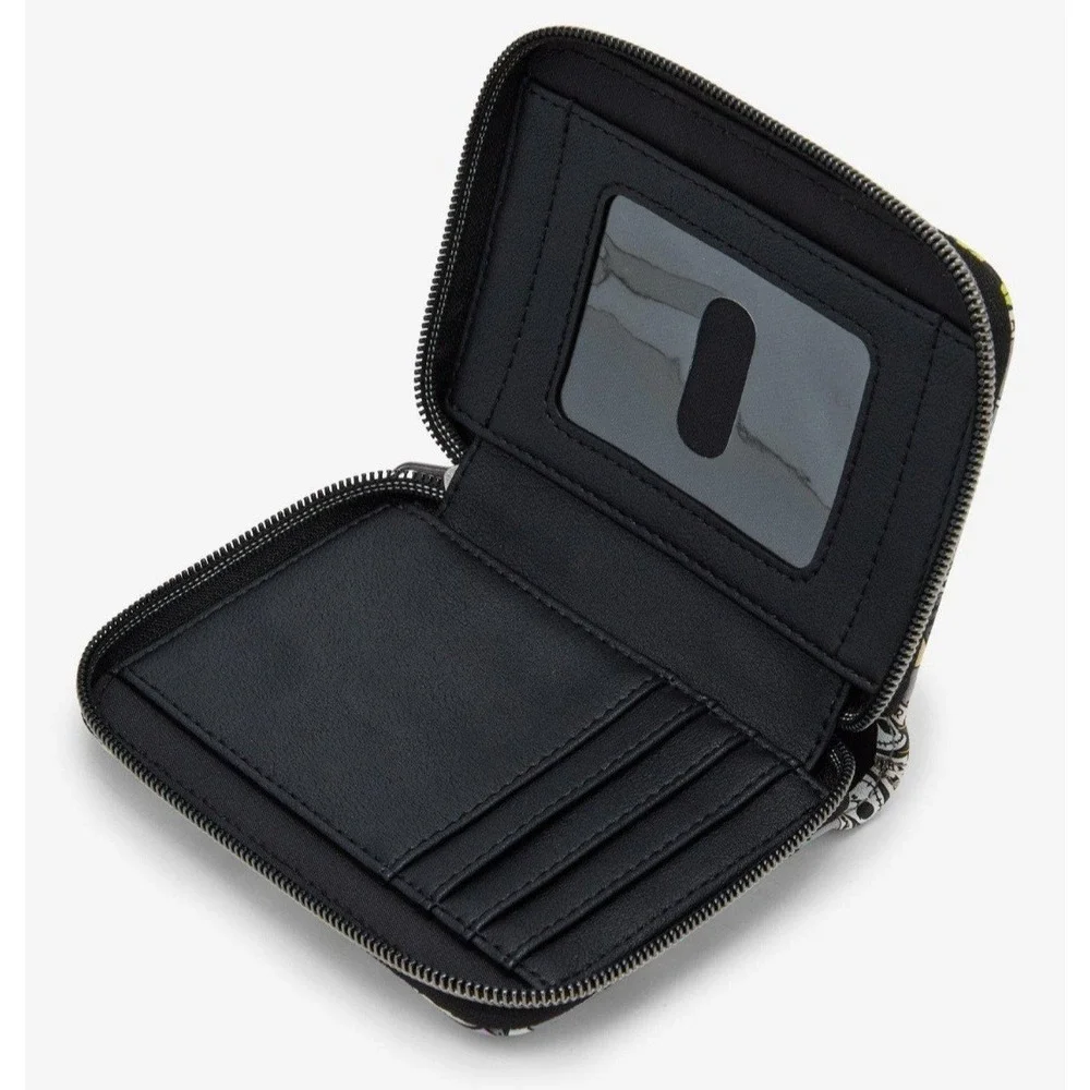 NEW! Loungefly Nightmare Before Christmas Tattoo Art‎ AOP Backpack & Wallet SET!
